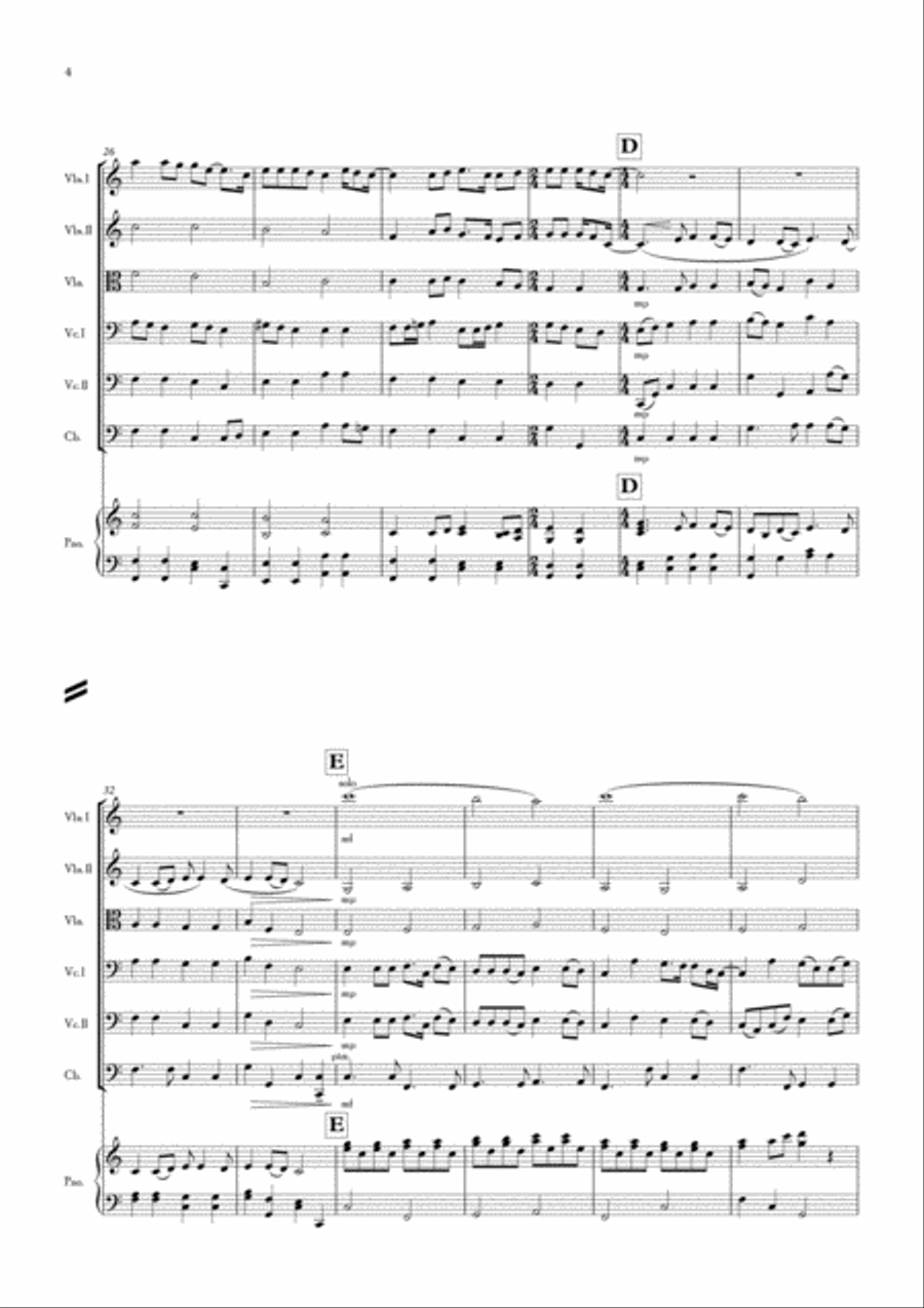 Love Shine A Light Small Ensemble scores gallery preview page 4