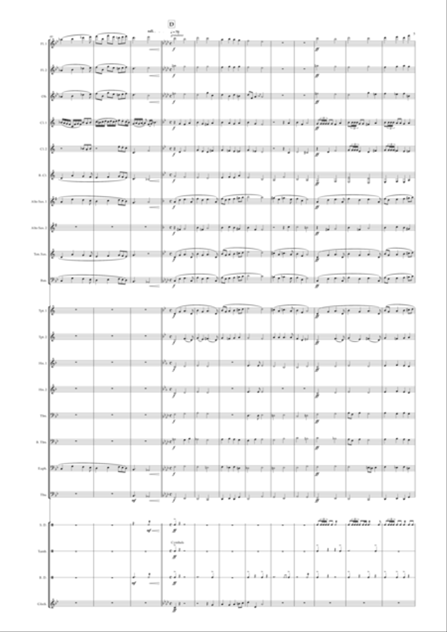 Jesus Of Nazareth Concert Band scores gallery preview page 5