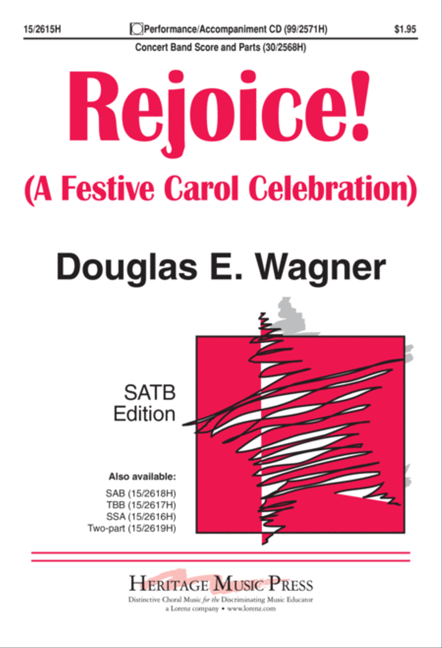 Rejoice! Rejoice! 4-Part scores gallery preview page 1