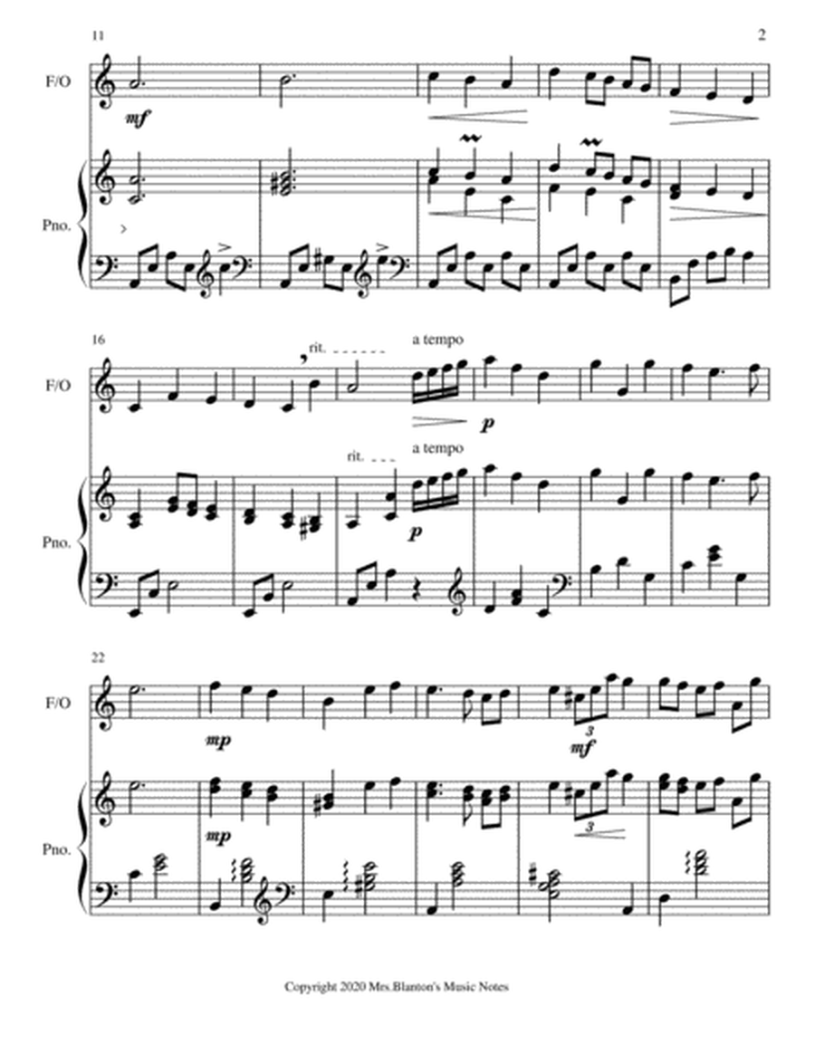 Vintage Baroque: Violin/Flute/Oboe Solo with Piano Accompaniment