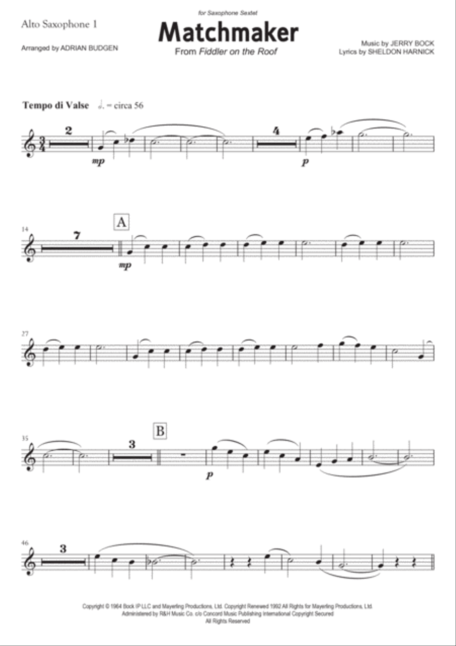 Matchmaker Woodwind Ensemble scores gallery preview page 4