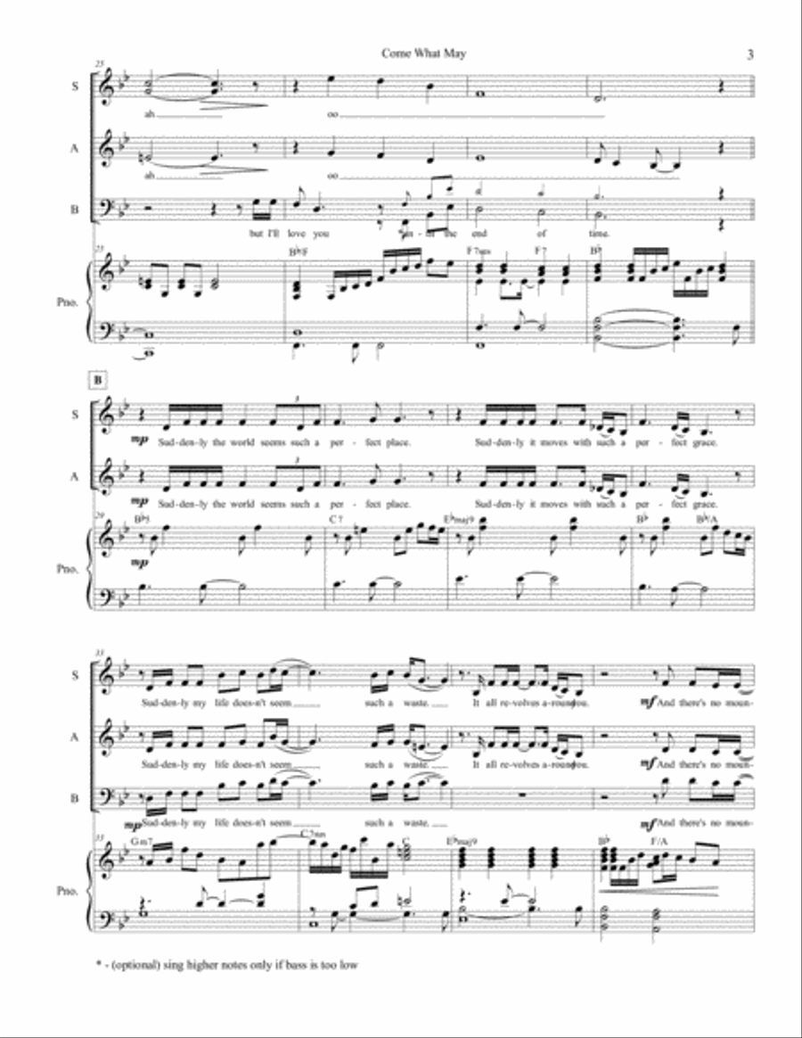 Come What May 3-Part scores gallery preview page 3
