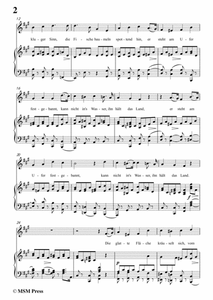 Schubert-Wie Ulfru fischt,in f sharp minor,Op.21,No.3,for Voice and Piano image number null