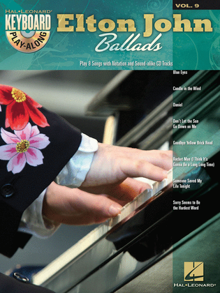Book cover for Elton John Ballads