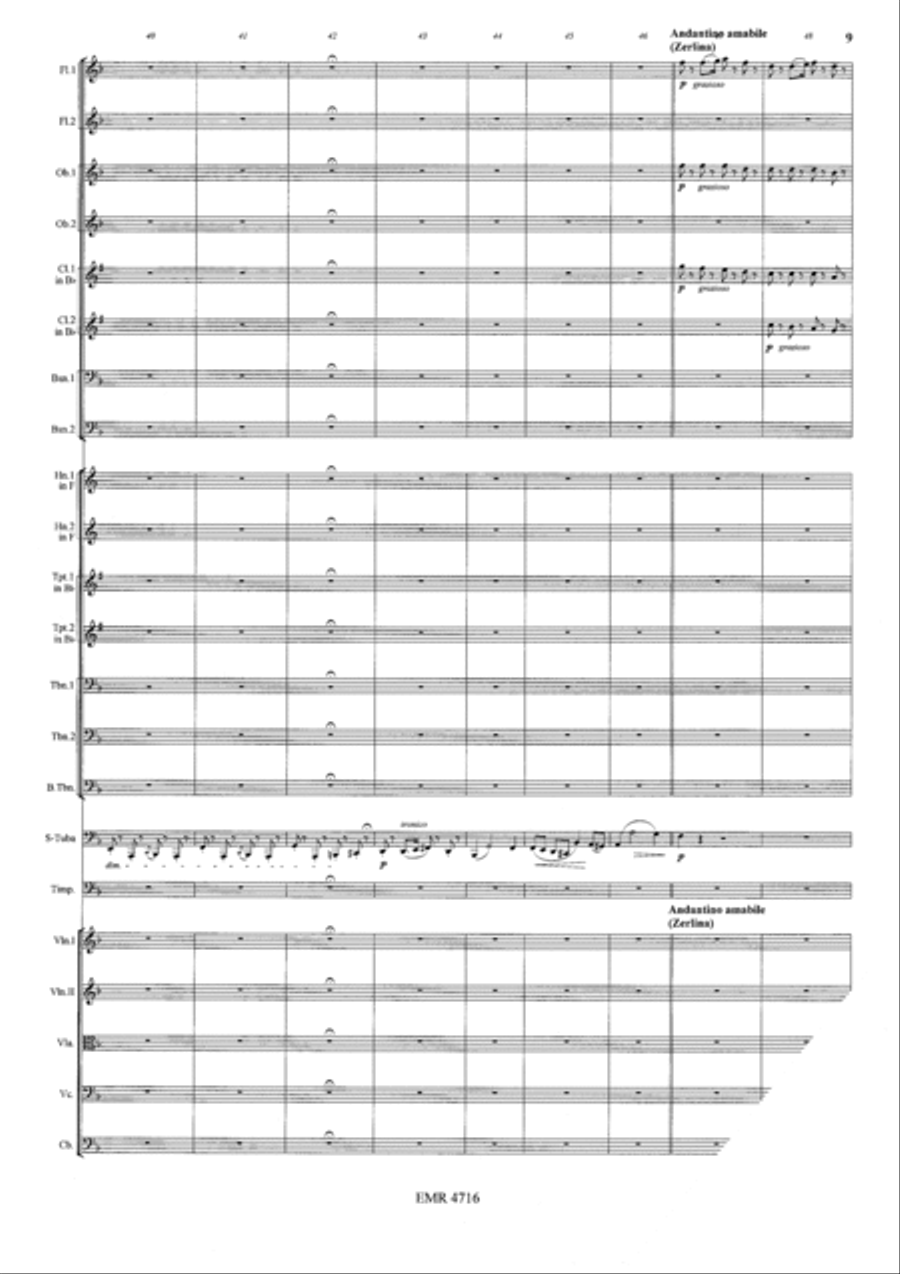 Don Giovannis Hollenfart Orchestra scores gallery preview page 9