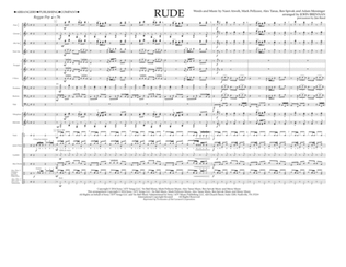 Rude - Full Score