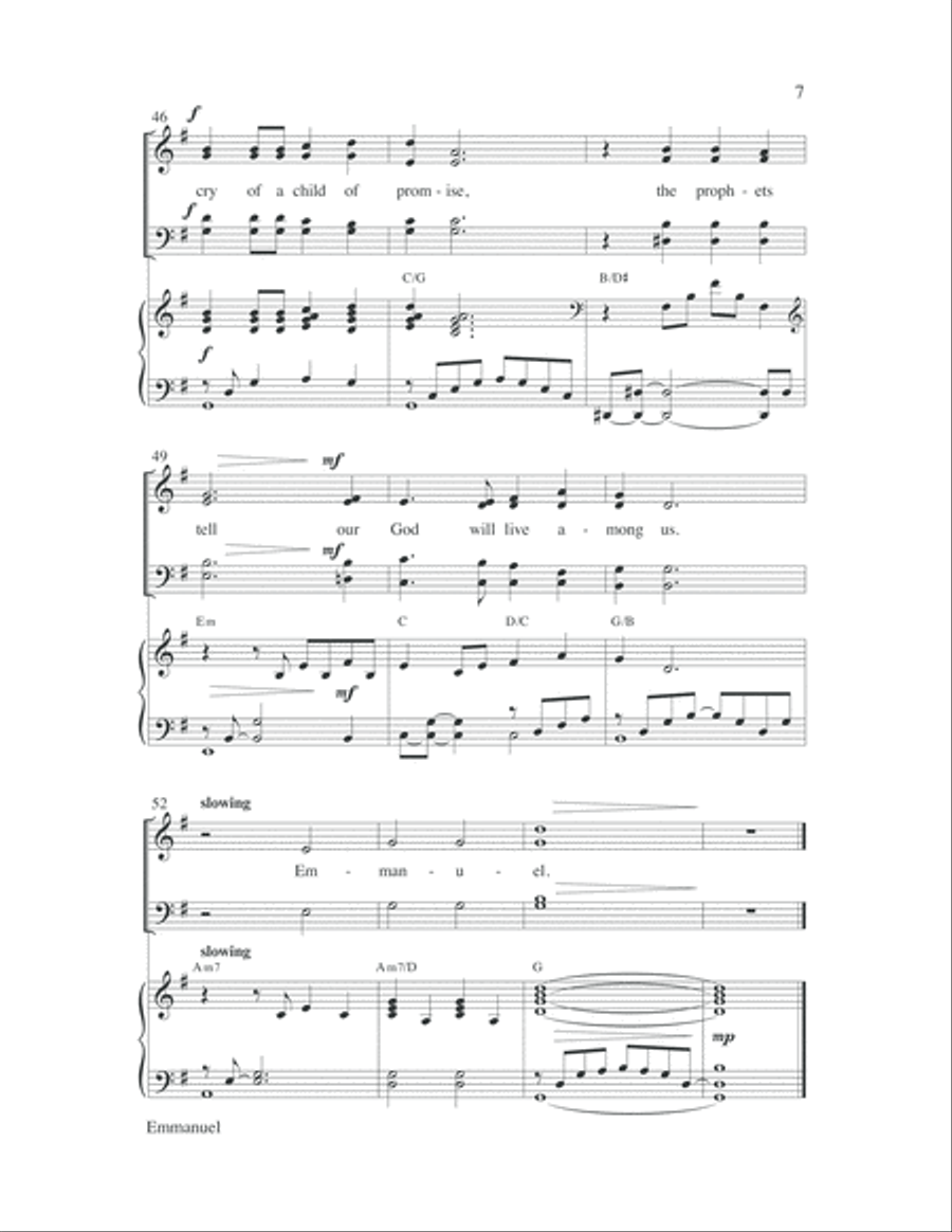 Emmanuel 4-Part scores gallery preview page 7