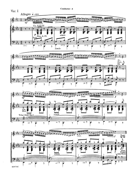 Carnival of Venice (Cornet (Trumpet) Solo with Band Accompaniment): Score
