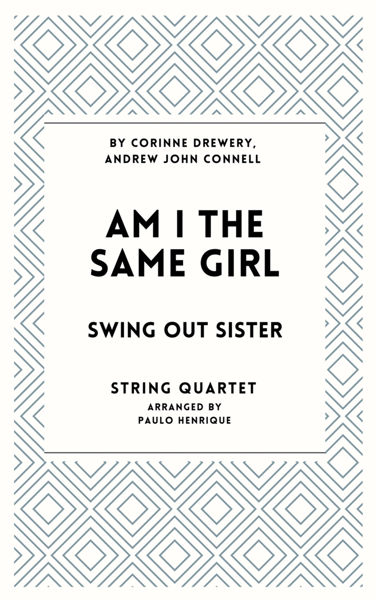 Am I The Same Girl - Swing Out Sister image number null