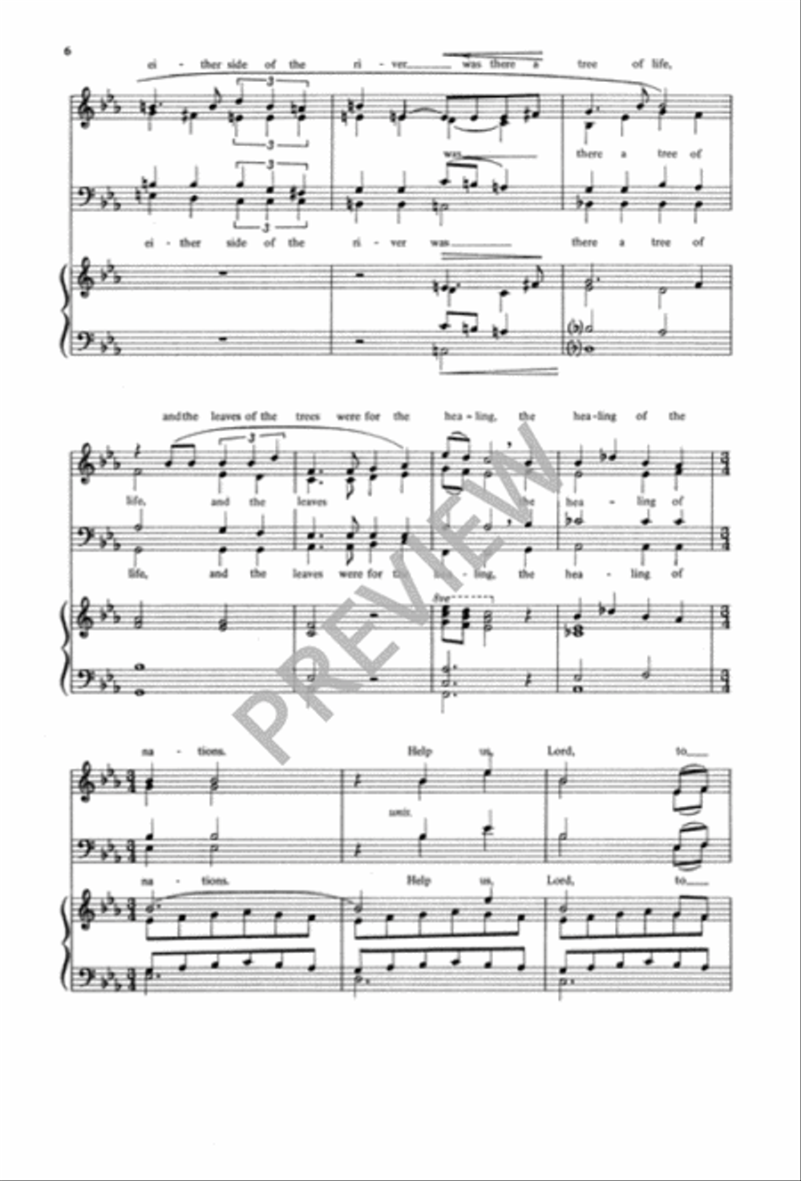 The Secret of Christ The Secret of Christ 4-Part scores gallery preview page 7