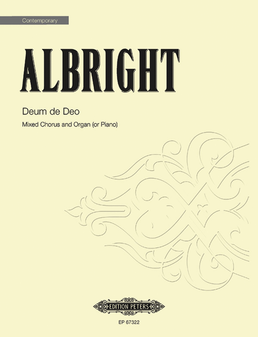 Deum de Deo 4-Part scores gallery preview page 1