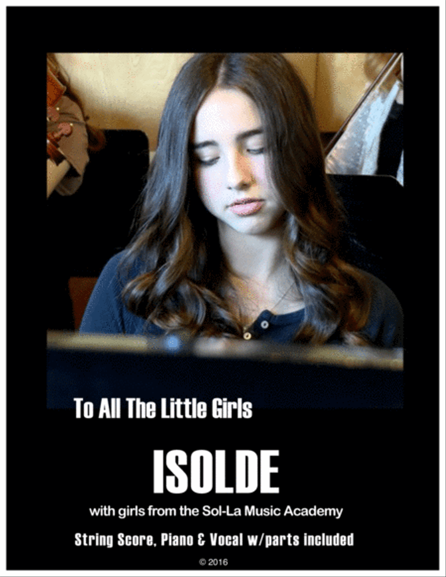 To All The Little Girls String, Piano, Vocal Score Piano, Vocal, Guitar scores gallery preview page 1
