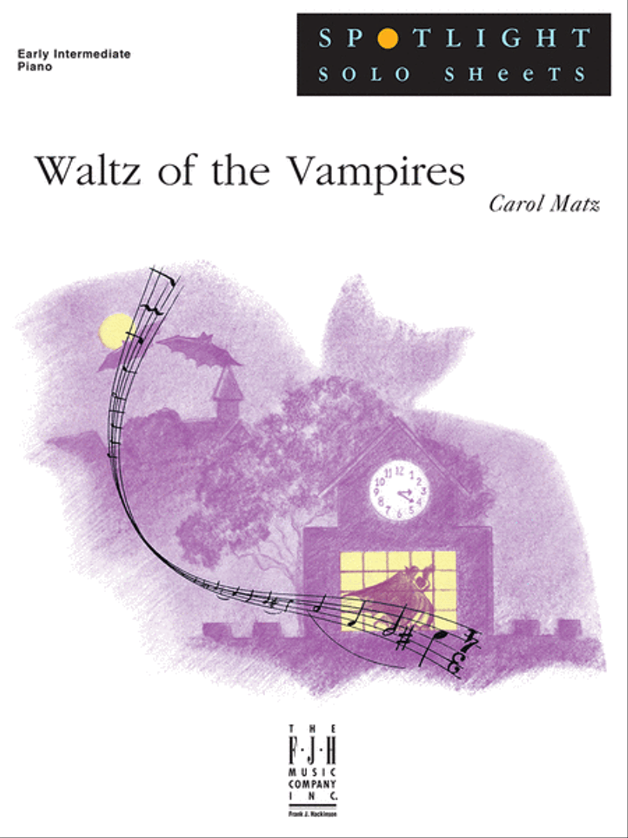 Waltz of the Vampires Piano Solo scores gallery preview page 1