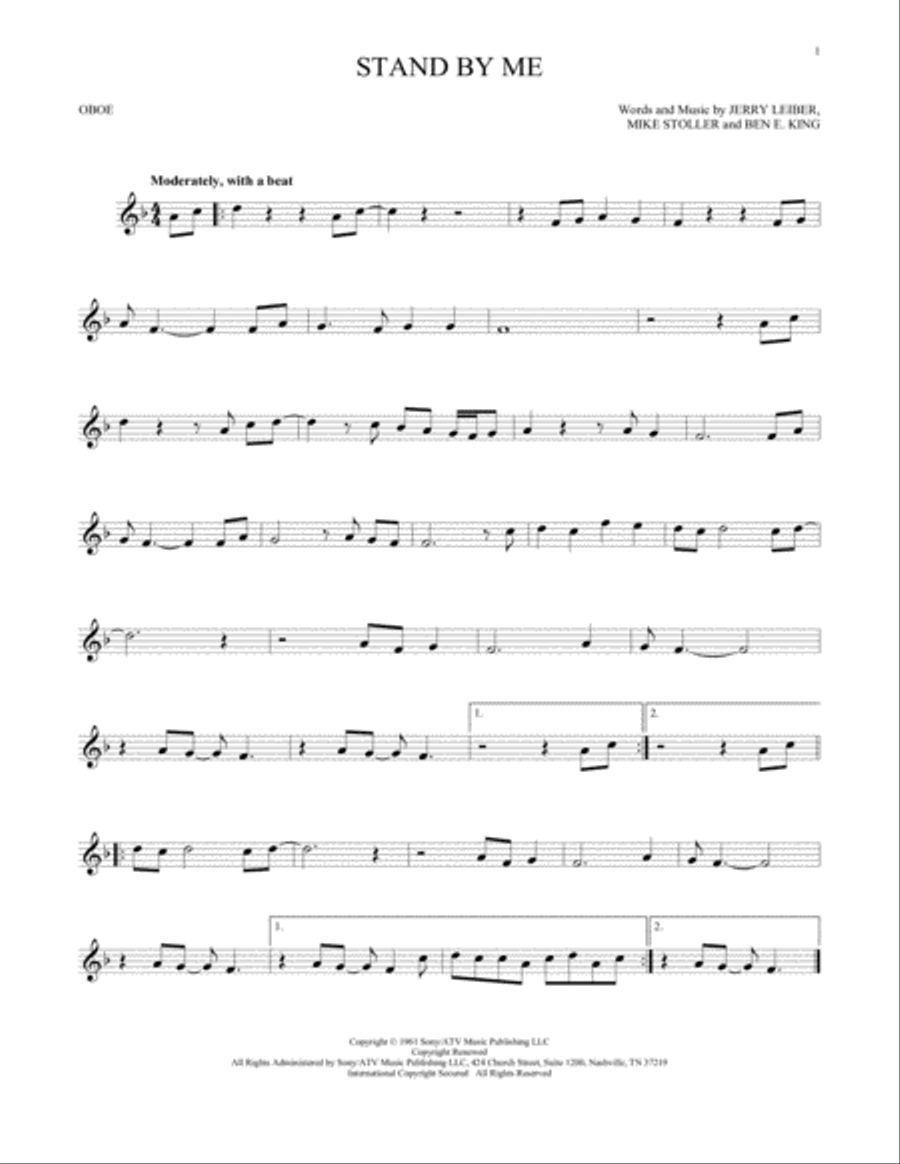 Stand By Me School and Community scores gallery preview page 1