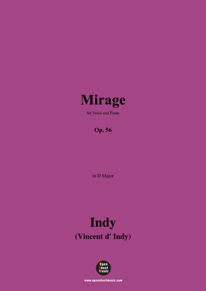 V. d' Indy-Mirage,Op.56,in D Major