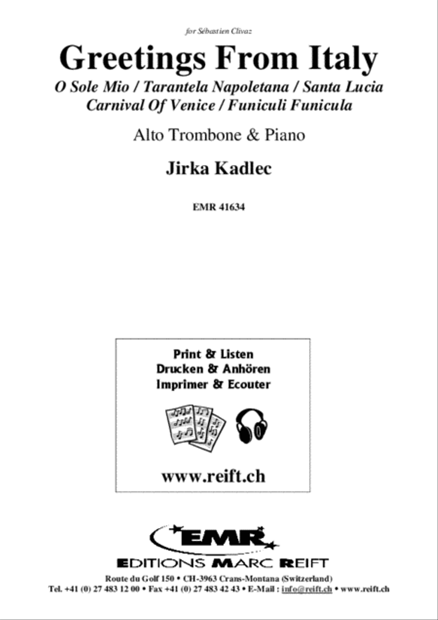 Greetings From Italy Piano Accompaniment scores gallery preview page 2