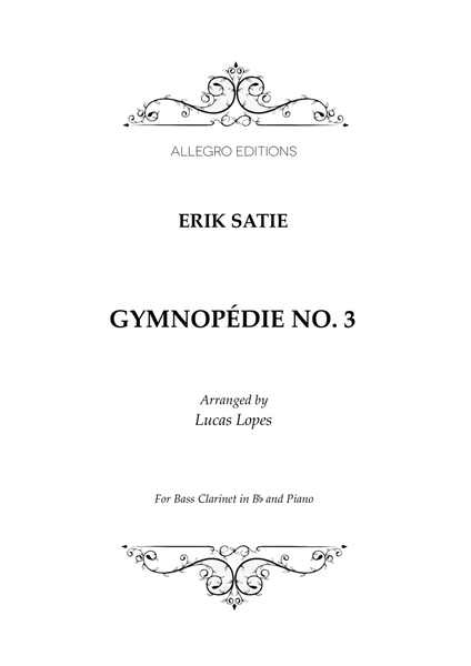 Gymnopedie No. 3 image number null