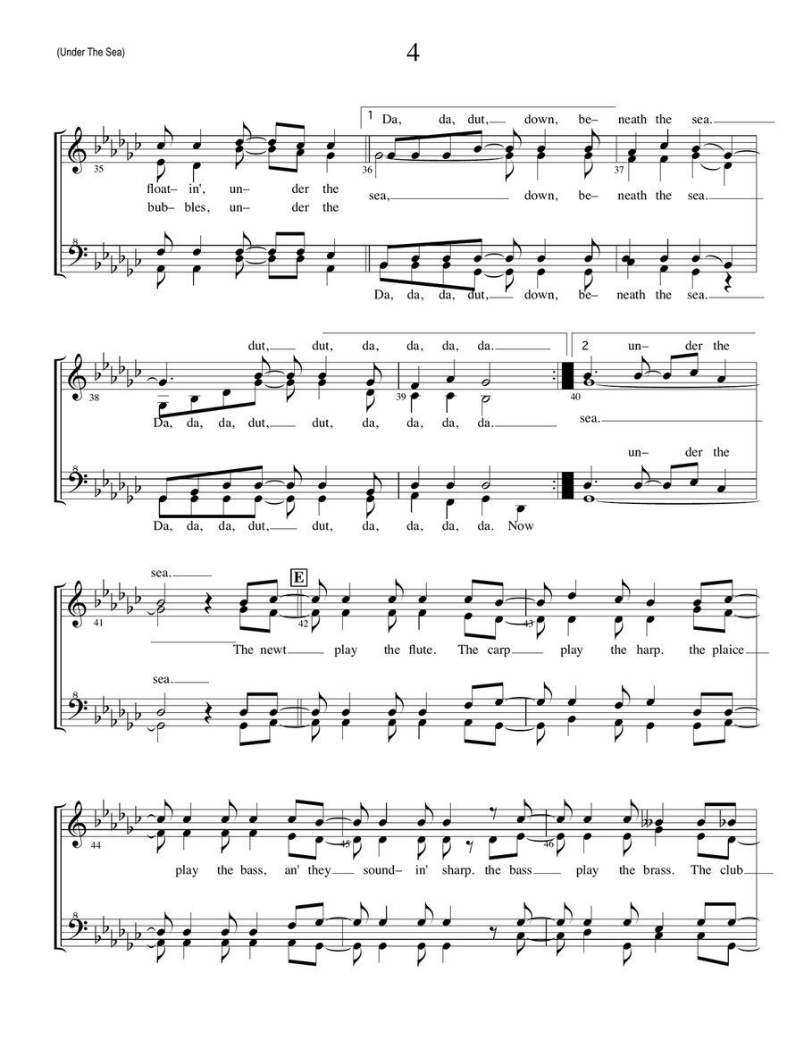 Under The Sea SSAA scores gallery preview page 4