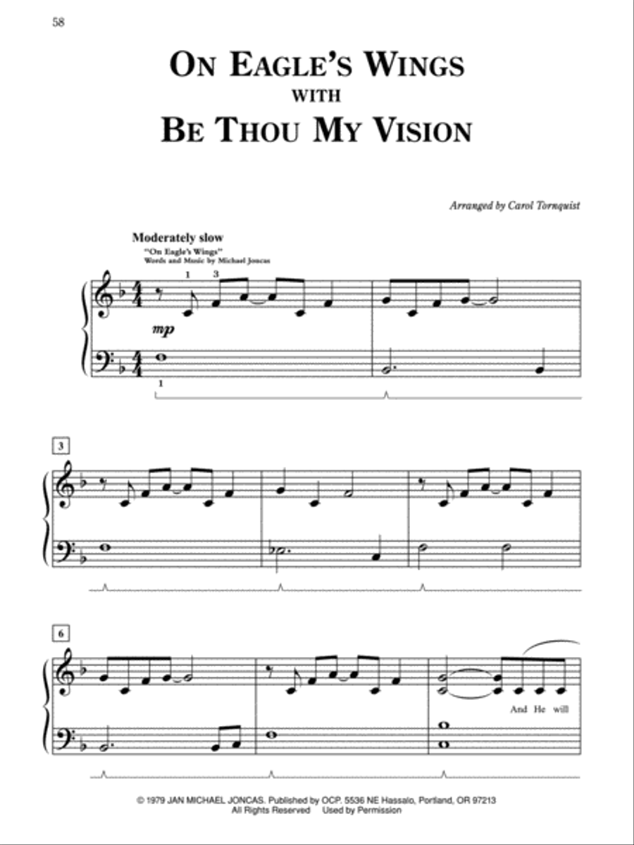 Pure & Simple Blended Worship Easy Piano scores gallery preview page 5