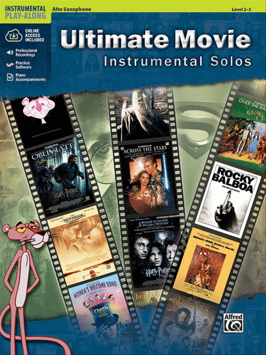Ultimate Movie Instrumental Solos Alto Saxophone scores gallery preview page 1