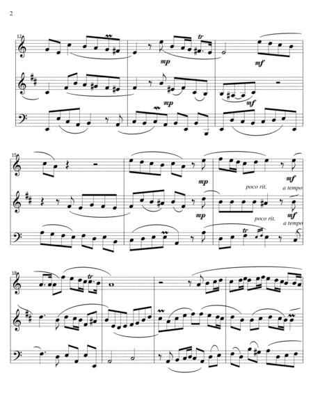 Cara e Dolce-Scarlatti-woodwind trio image number null