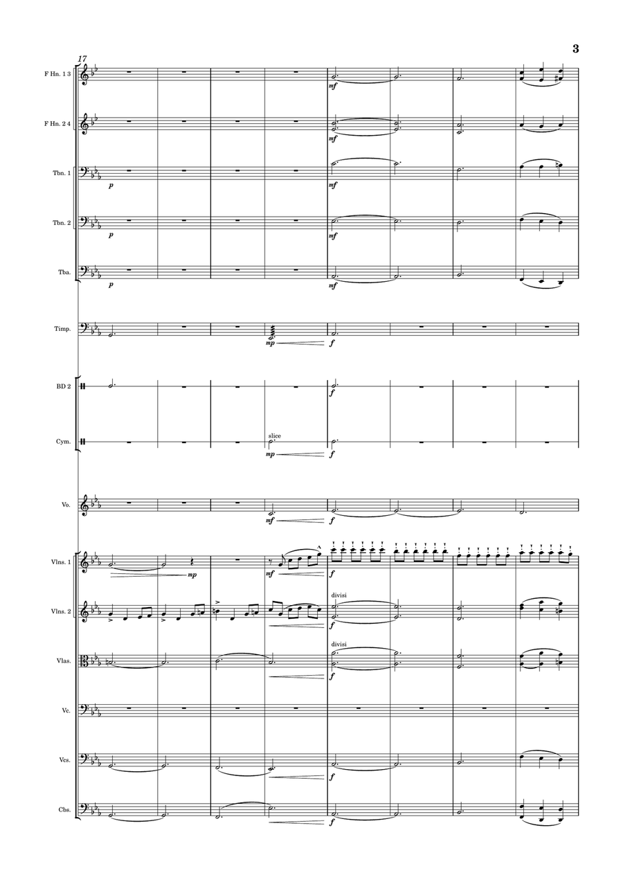 Reign Of The Targaryens Full Orchestra scores gallery preview page 3