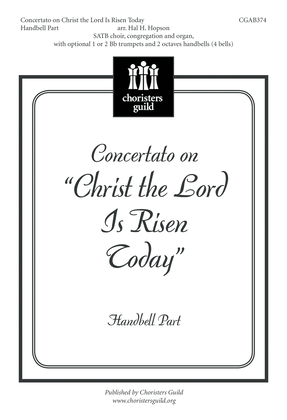 Book cover for Concertato on Christ the Lord Is Risen Today - HB Part