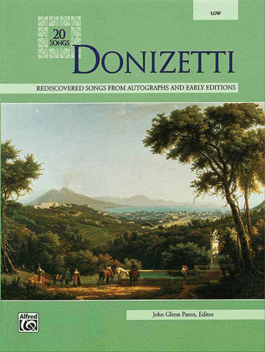 Donizetti Donizetti Medium-Low Voice scores gallery preview page 1