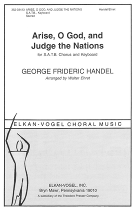 Book cover for Arise O God And Judge the Nations
