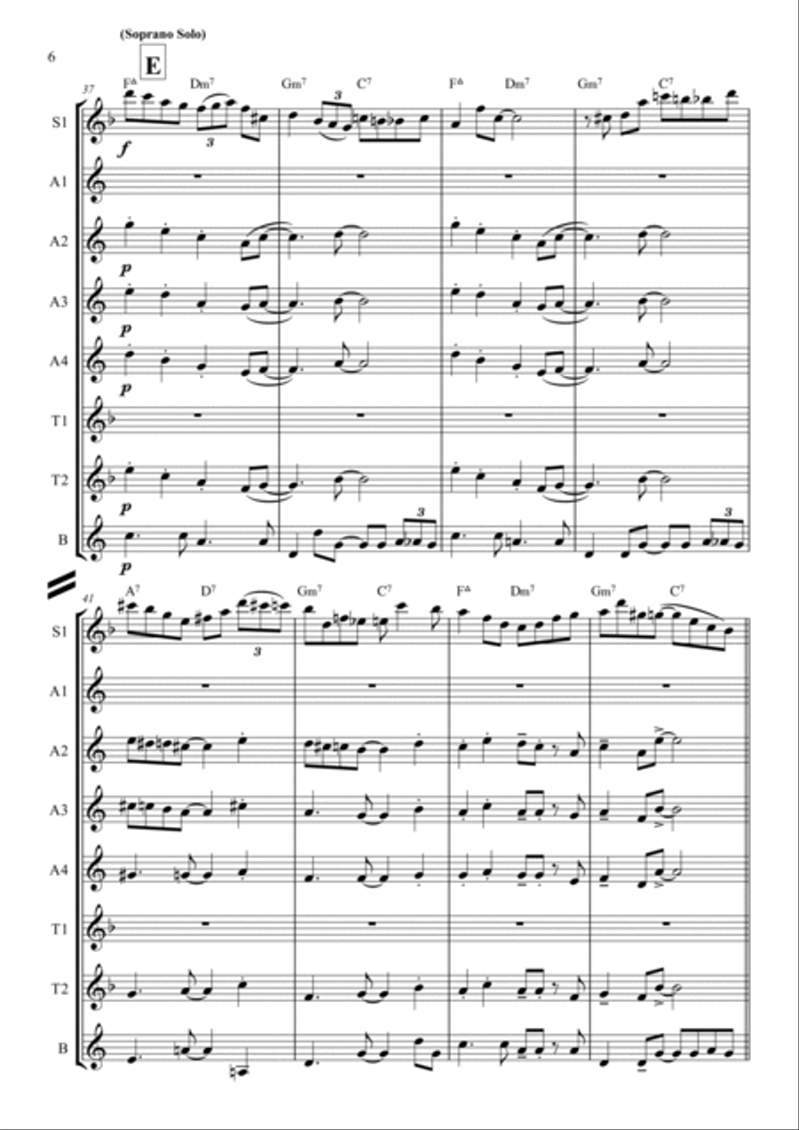 Blue Moon Woodwind Ensemble scores gallery preview page 6
