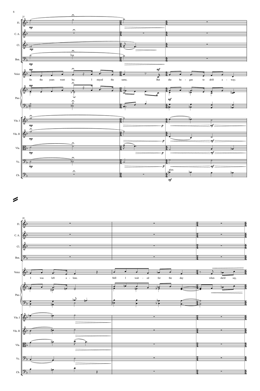 When She Loved Me Full Orchestra scores gallery preview page 6