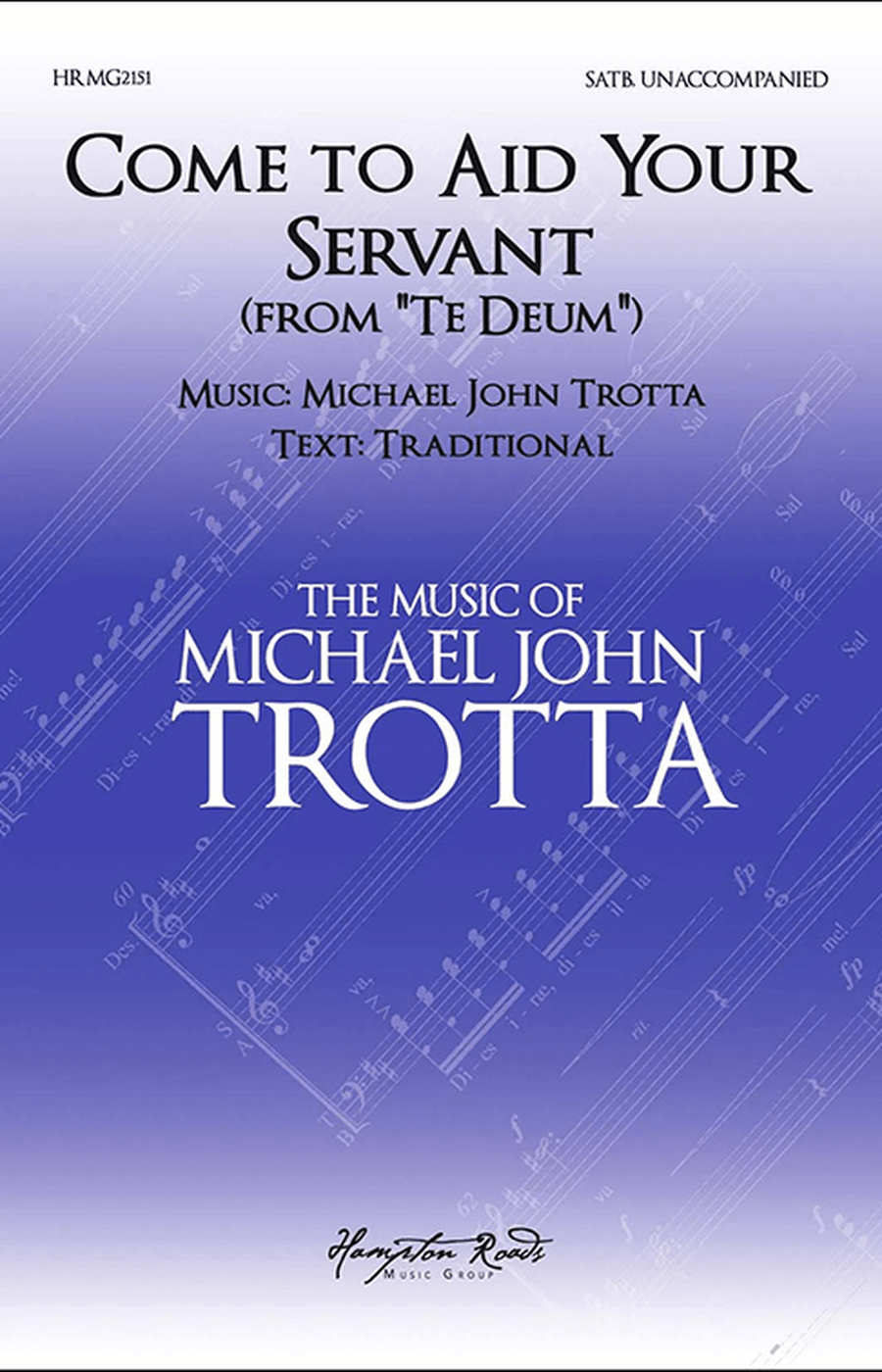 Come to Aid Your Servant (SATB) 4-Part scores gallery preview page 1
