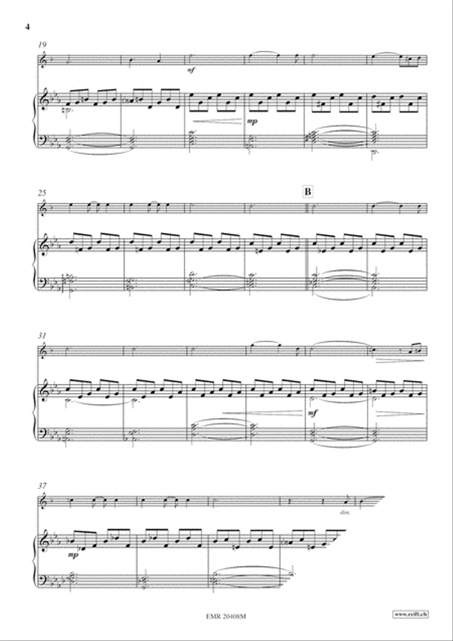 Ave Maria Ave Maria Euphonium scores gallery preview page 5
