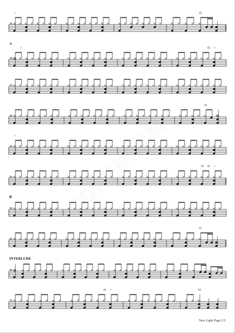 New Light Drum Set scores gallery preview page 2