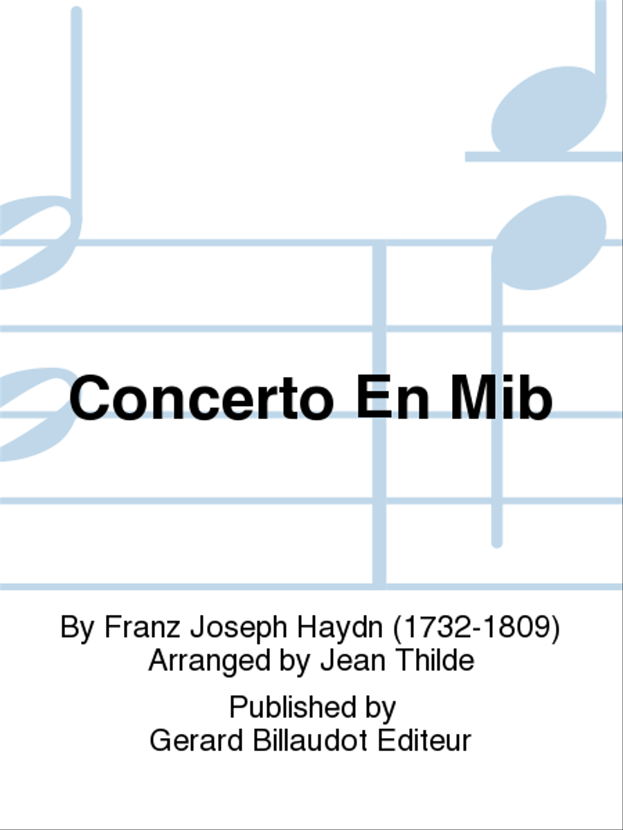 Concerto En Mib Chamber Music scores gallery preview page 1
