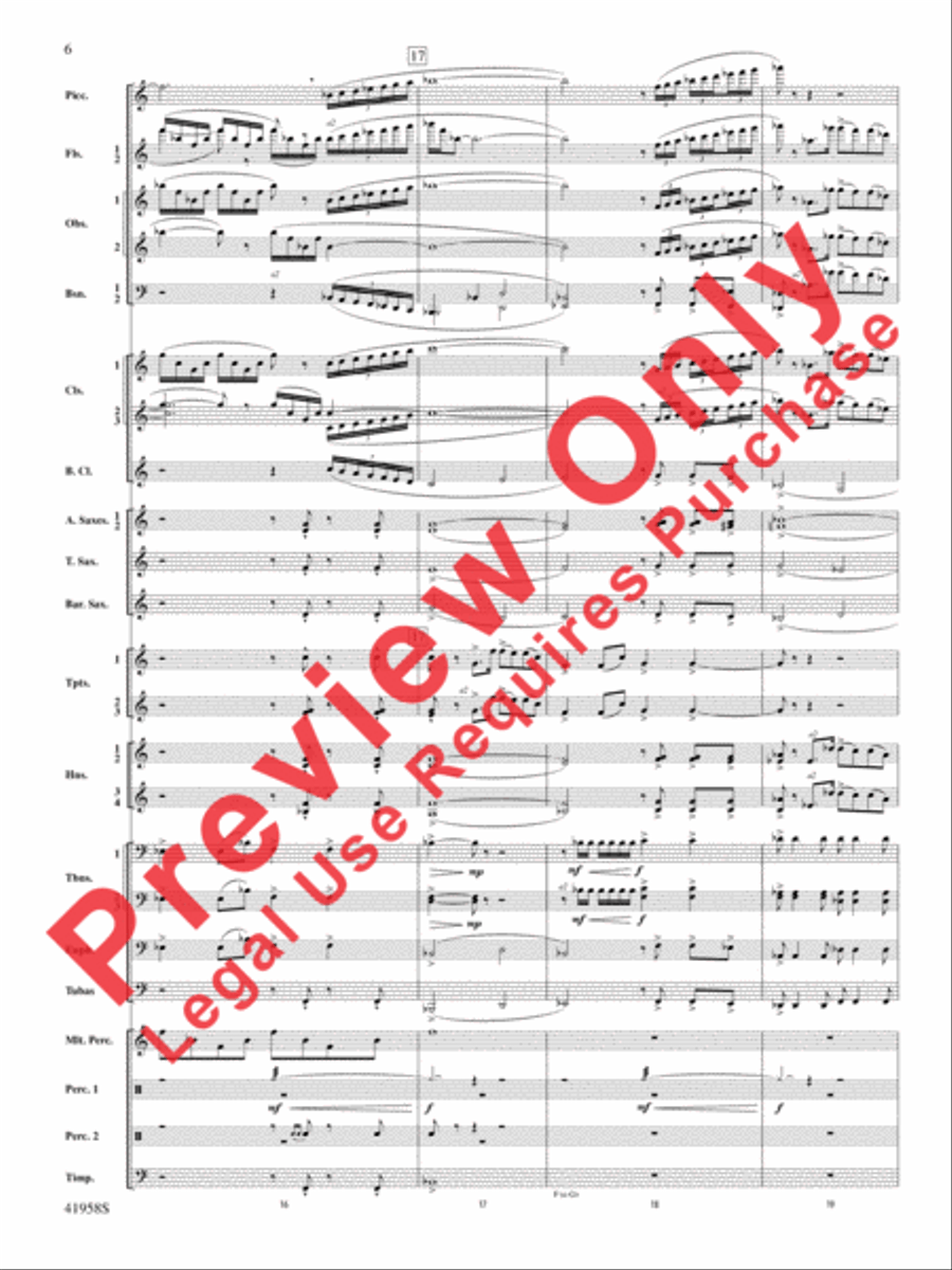 God's Country Concert Band scores gallery preview page 26