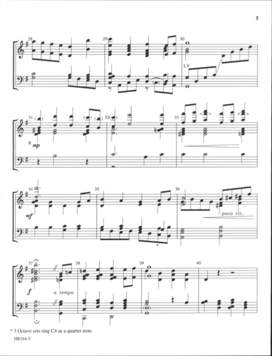 All Things Bright and Beautiful - McFadden 5-Octaves scores gallery preview page 5
