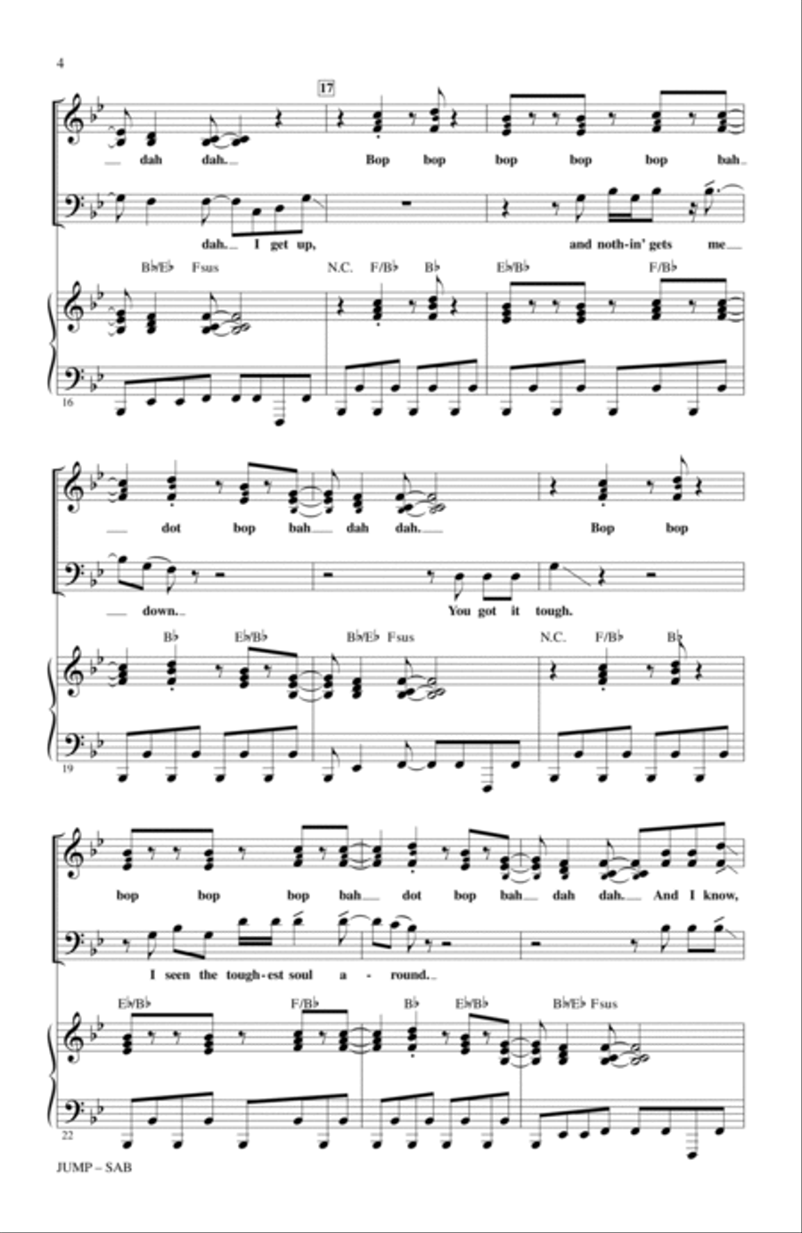 Jump (ed. Kirby Shaw) 3-Part scores gallery preview page 3