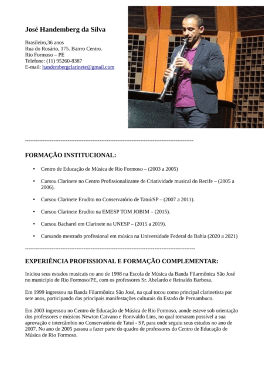 Handemberg no Frevo Concert Band scores gallery preview page 4