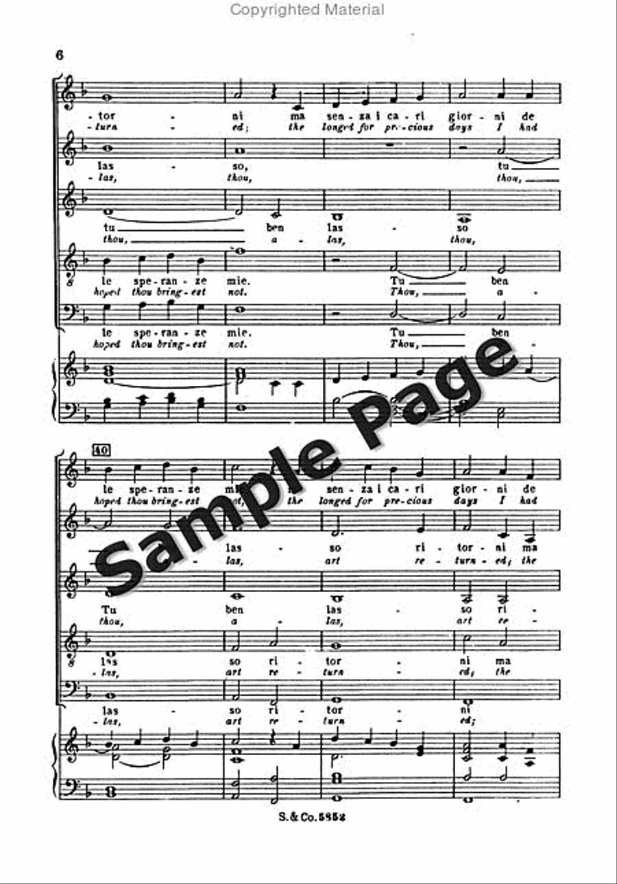 O Primavera O Primavera SSATB scores gallery preview page 9