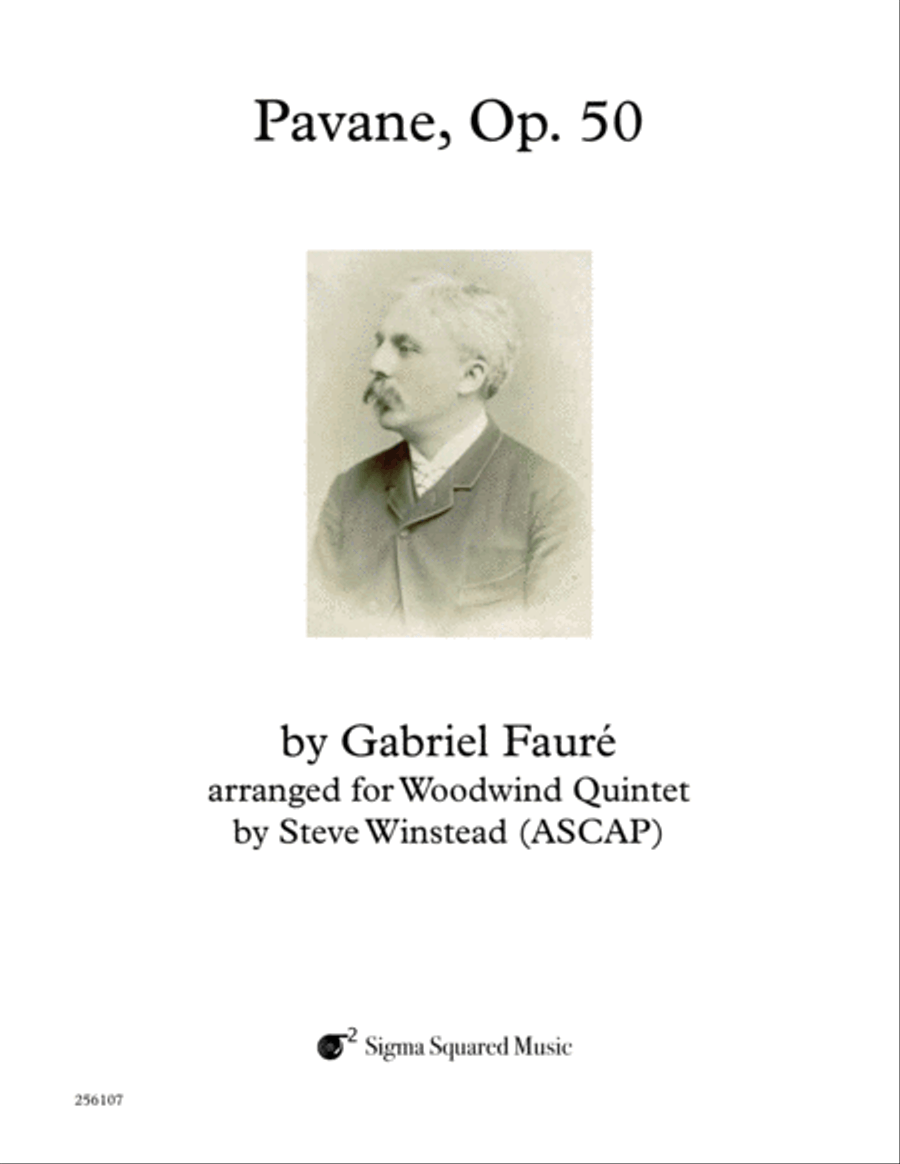 Pavane, Op. 50 for Woodwind Quintet Woodwind Quintet scores gallery preview page 1