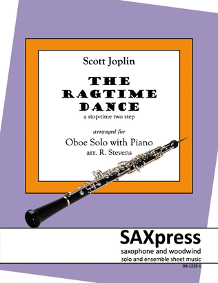 The Ragtime Dance - Scott Joplin - OBOE SOLO with piano