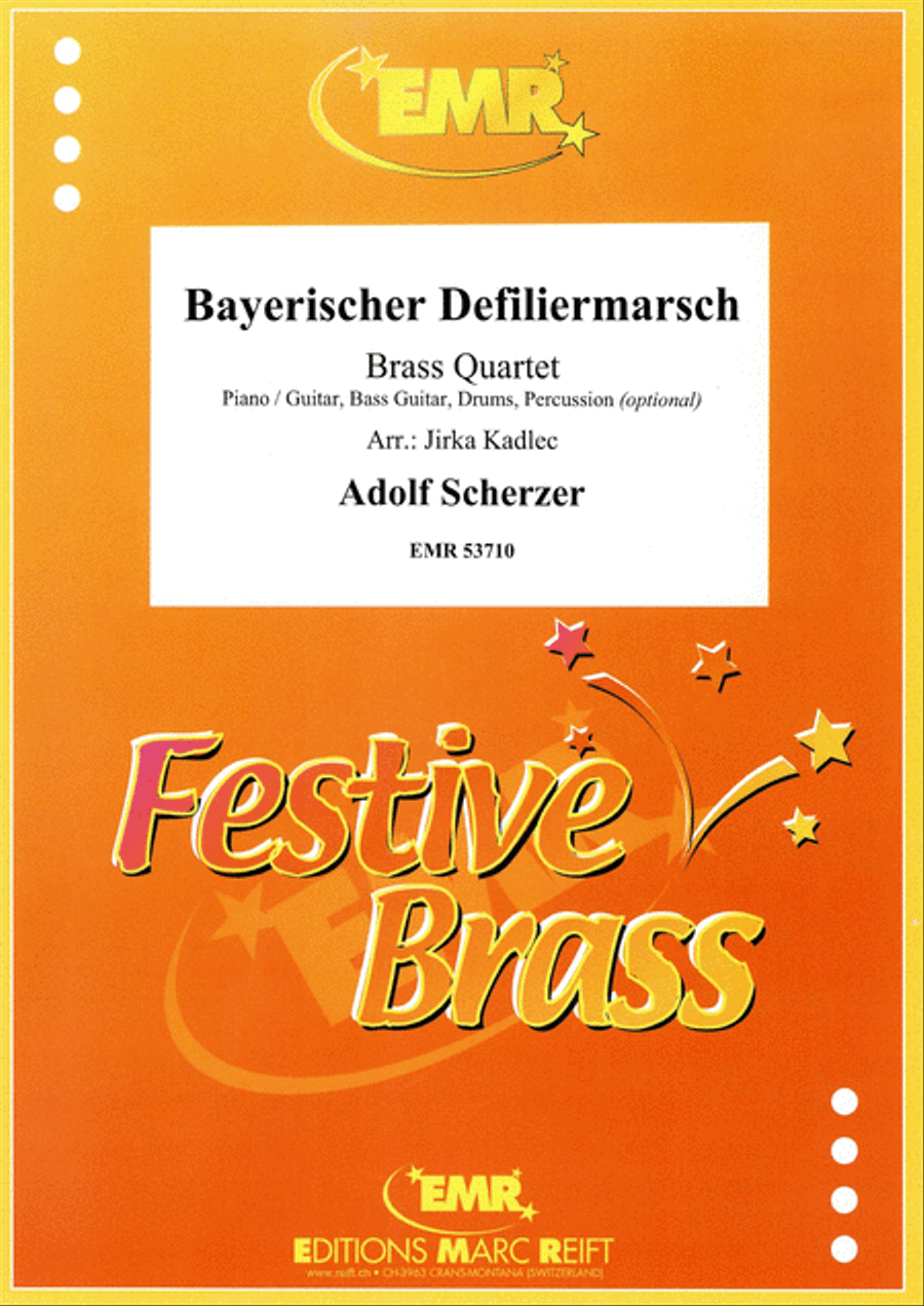 Bayerischer Defiliermarsch Brass Quartet scores gallery preview page 1