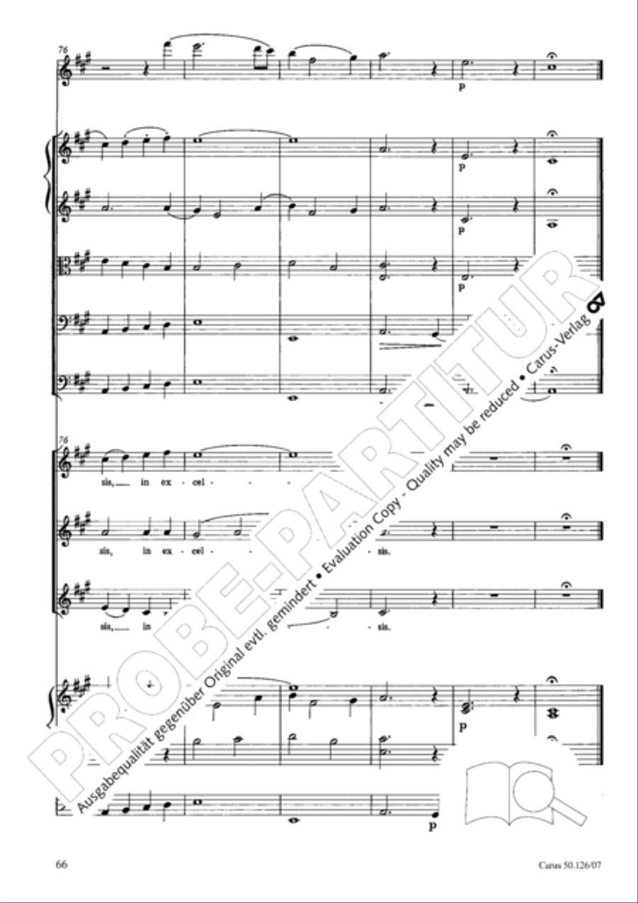Mass in A major Mass in A major SSA scores gallery preview page 79