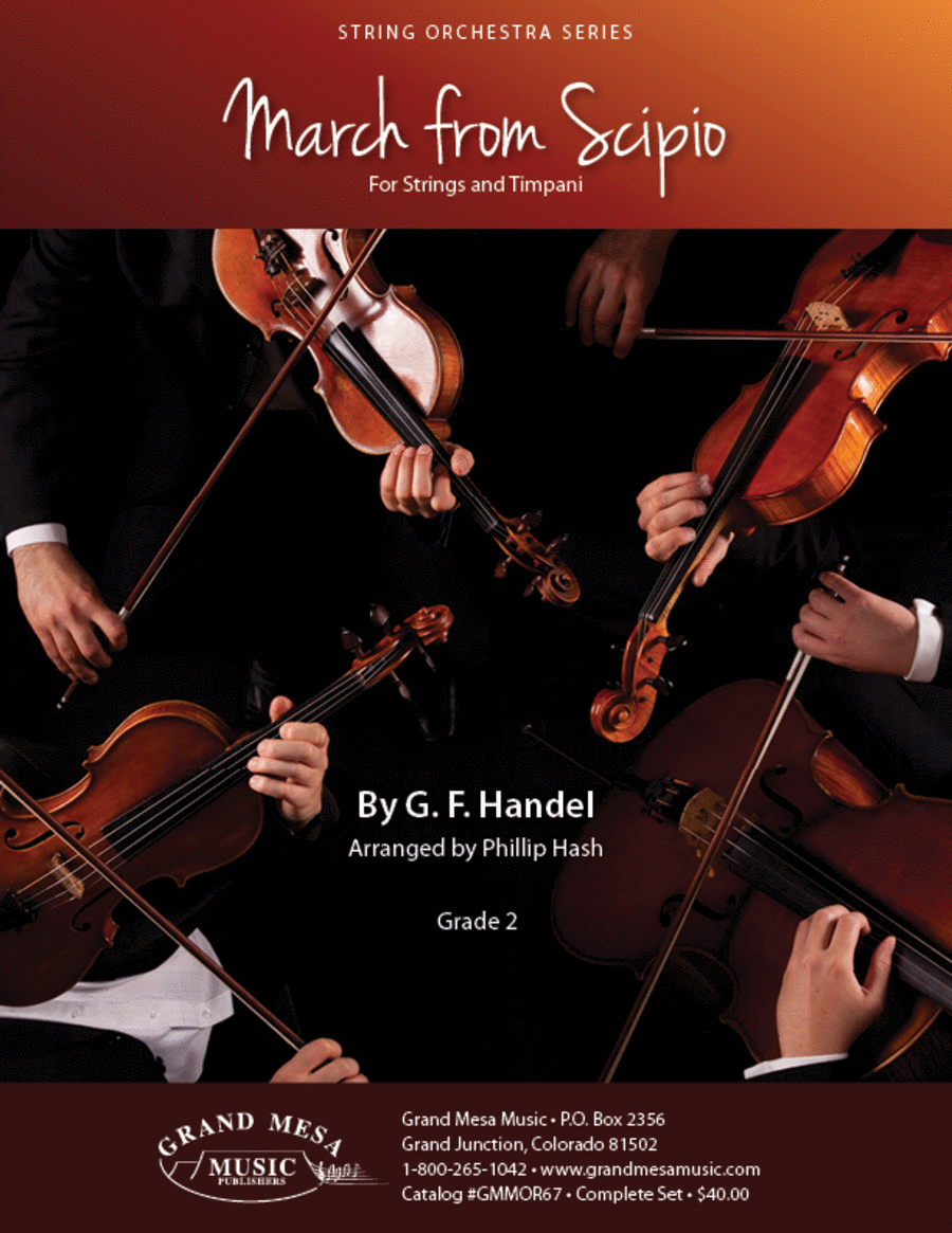 March from Scipio String Orchestra scores gallery preview page 1