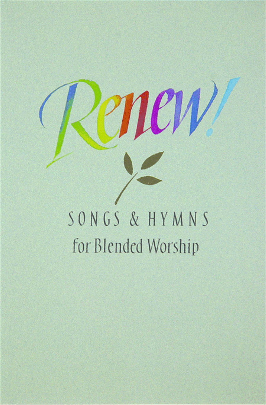 Renew! Voice scores gallery preview page 1