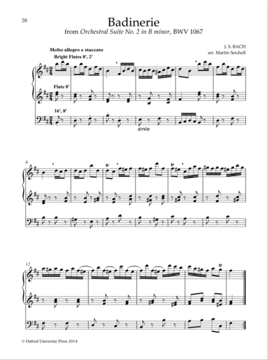 Bach Transcriptions for Organ Organ Solo scores gallery preview page 3
