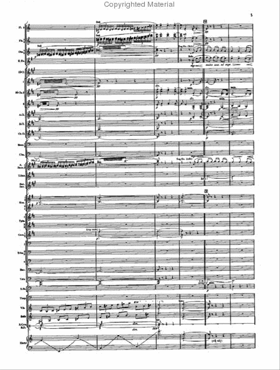 Armenian Dances, Part II Concert Band scores gallery preview page 3