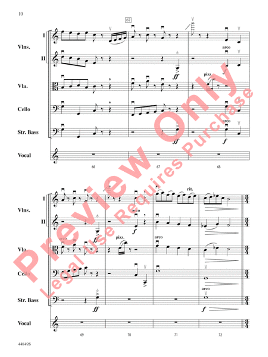 The Sound of a Sound The Sound of a Sound String Orchestra scores gallery preview page 11