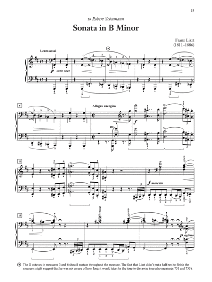 Liszt -- Sonata in B Minor Piano Solo scores gallery preview page 5